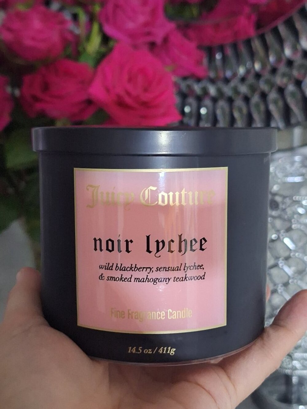 Juicy Couture  Candle Noir Lychee  14.5 oz NWT